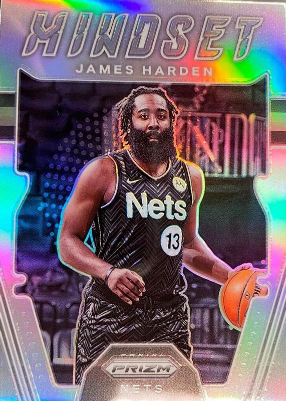 James Harden 2021 Prizm #5 Mindset - Silver RAW