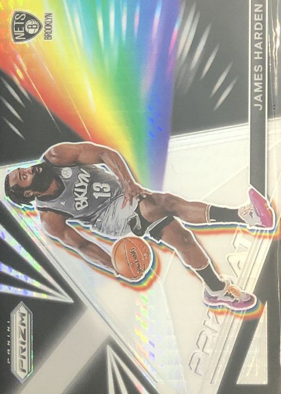 James Harden 2021 Prizm #3 Prizmatic - Hyper PSA 10