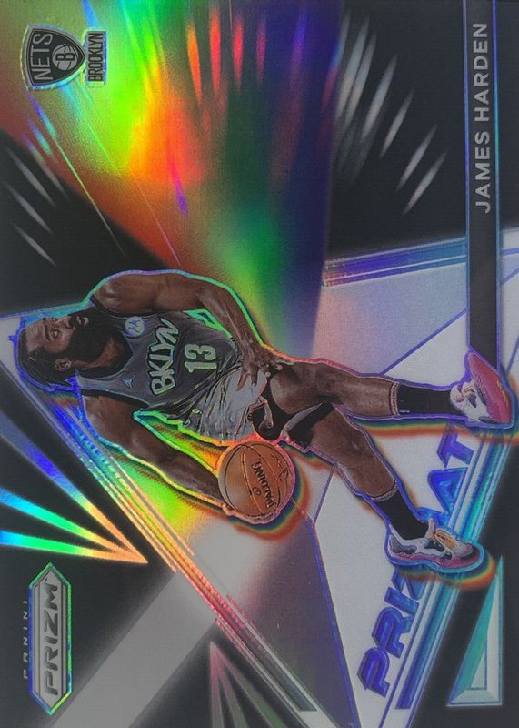 James Harden 2021 Prizm #3 Prizmatic - Silver PSA 10