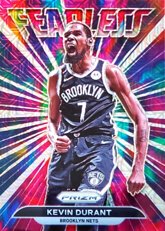 Kevin Durant 2021 Prizm 2 Fearless Mojo 25 Price Guide Sports Card Investor