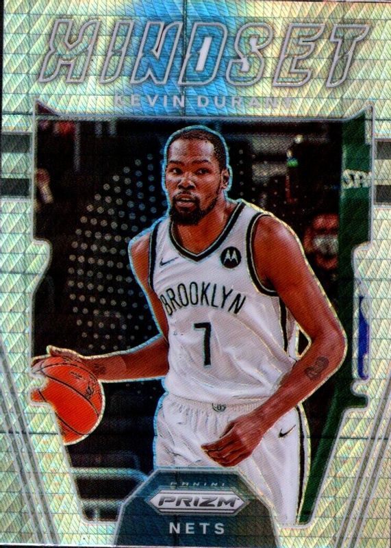 Kevin Durant 2021 Prizm #10 Mindset - Hyper RAW