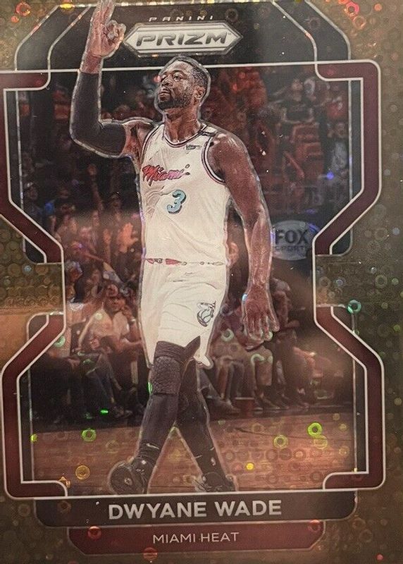 Dwyane Wade 2021 Prizm #269 Fast Break Bronze /20 RAW