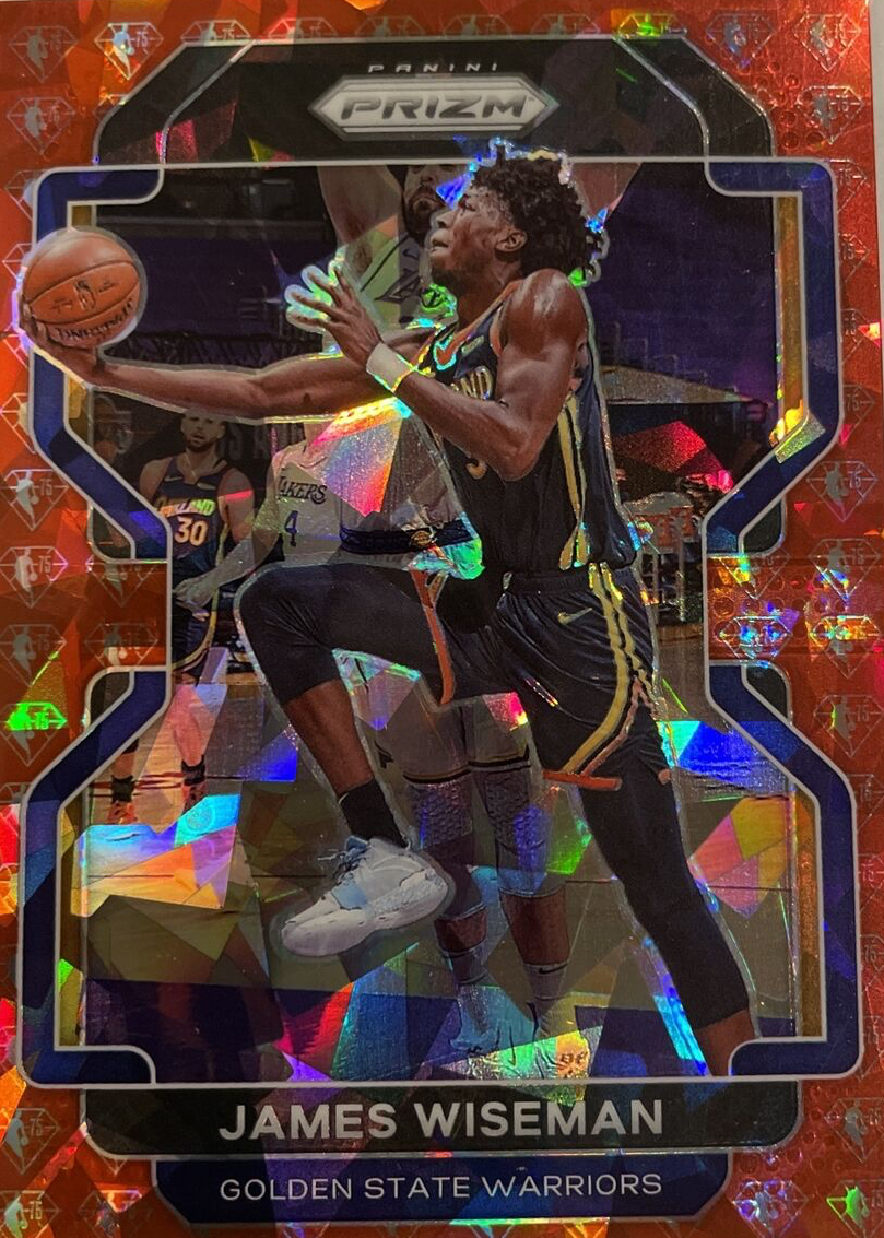 【希少】NBA James Wiseman 赤ウェーブパラレル NBA James Wiseman red wave parallel 701739 | eBay