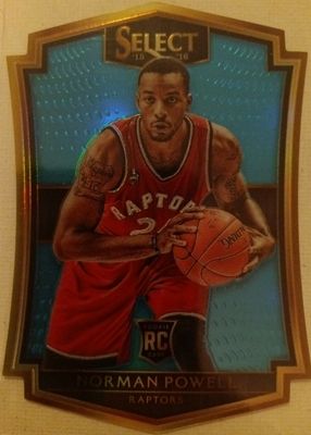 2015 Select #138 Premier Level Light Blue Die-Cut /199