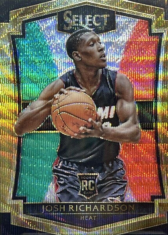 Josh Richardson 2015 Select #195 Premier Level Tri-Color Rookie PSA 10