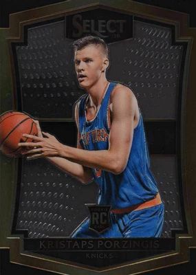 PANINI NBAカード SELECT PRIZM KRISTAPS PORZINGIS NEW YORK KNICKS 065/199 #196 送料無料 中古 IT1 KRISTAPS PORZINGIS ROOKIE CARD Basketball New York Knicks