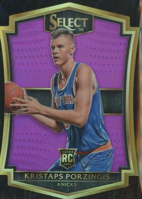 2015 Select #196 Premier Level Purple Die-Cut /99