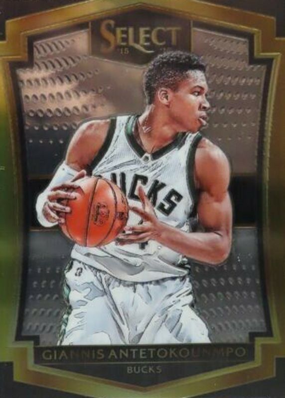 Giannis Antetokounmpo 2015 Select #193 Premier Level SGC 10