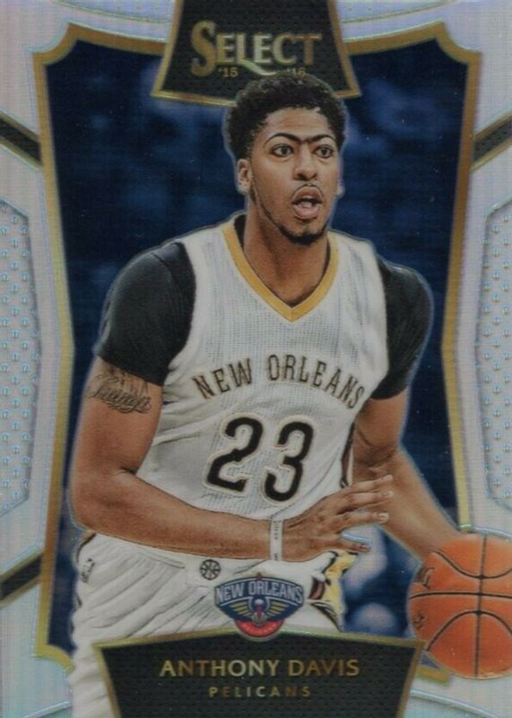 Anthony Davis 2015 Select #71 Concourse Silver SGC 9.5