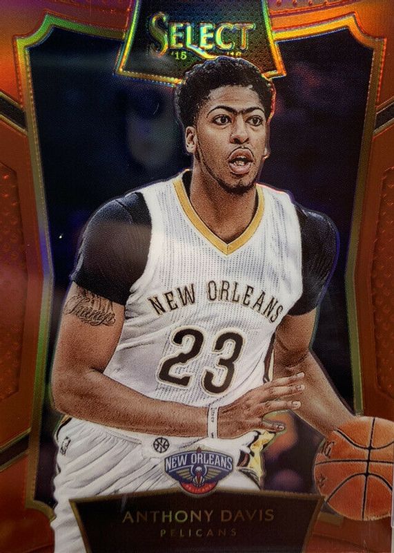 Anthony Davis 2015 Select #71 Concourse Red /149 PSA 10