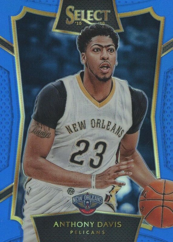 Anthony Davis 2015 Select #71 Concourse Blue /249 PSA 10