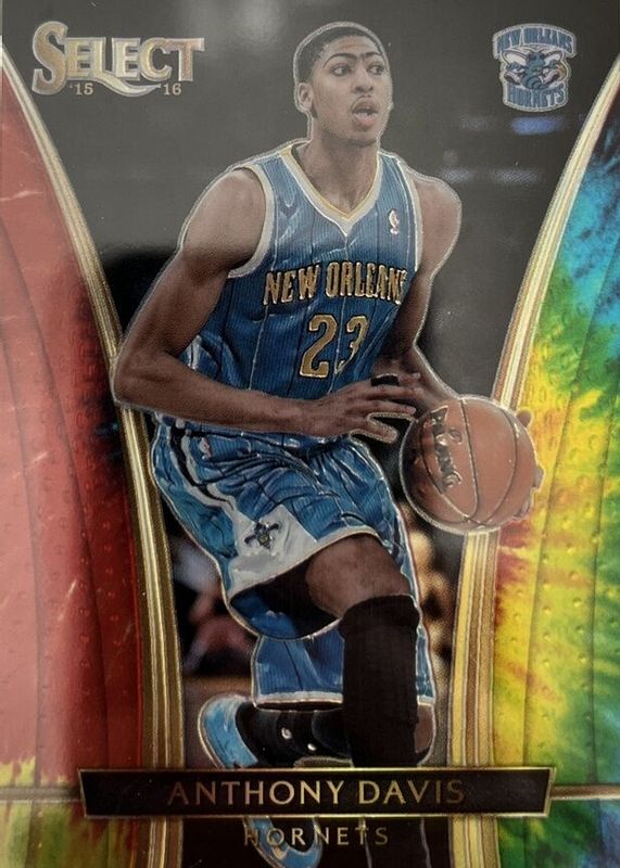 Anthony Davis 2015 Select #281 Courtside Tie-Dye /25 RAW