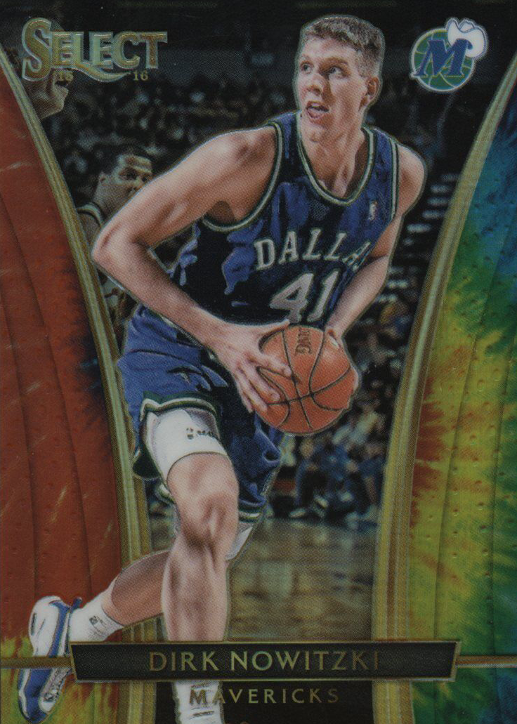 Dirk Nowitzki 2015 Select #283 Courtside Tie-Dye /25 Price Guide 