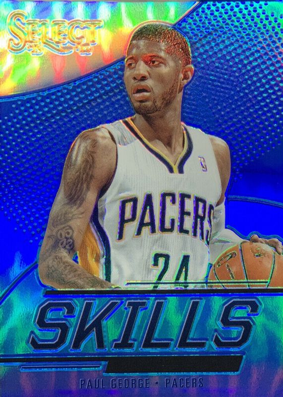 Paul George 2013 Select #20 Skills - Blue /49 RAW