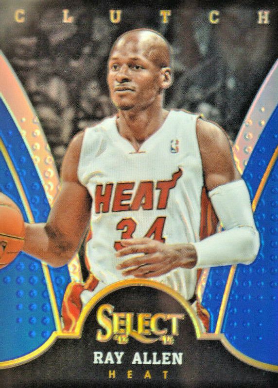 Ray Allen 2013 Select #2 Clutch - Blue /49 PSA 9