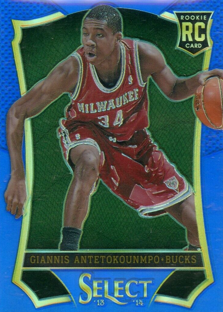 Giannis Antetokounmpo 2013 Select #178 Blue /49 Price Guide