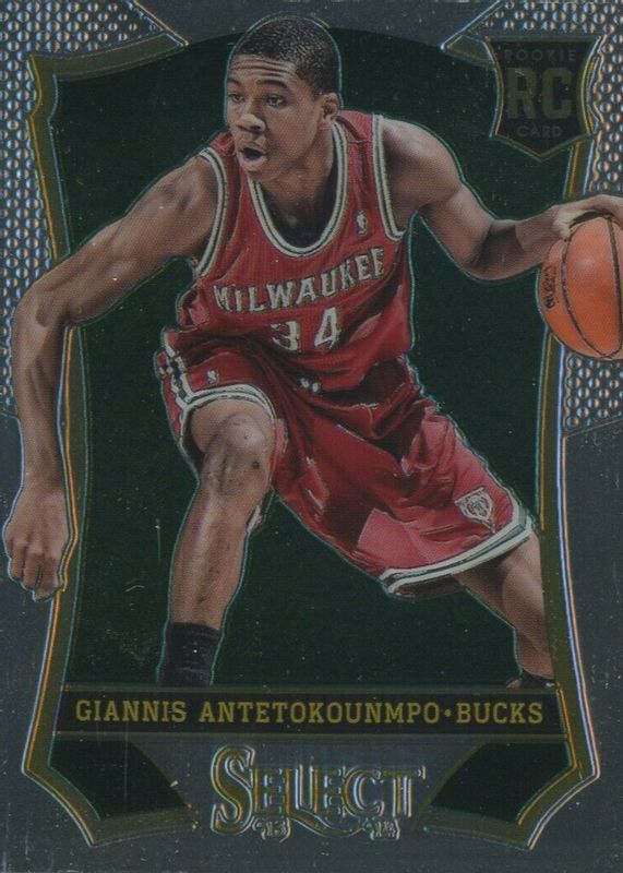 Giannis Antetokounmpo 2013 Select #178 Base Rookie BGS 9.5