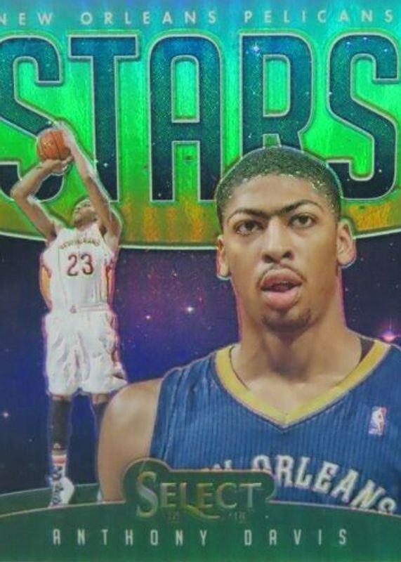 Anthony Davis 2013 Select #2 Stars - Green /5 RAW