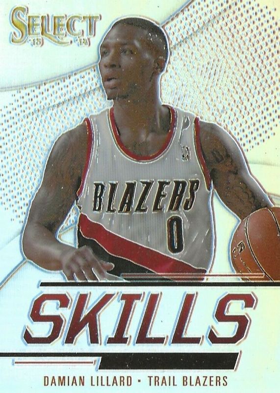 Damian Lillard 2013 Select #5 Skills - Silver PSA 10