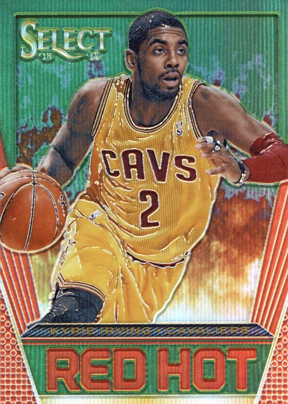 Kyrie Irving 2013 Select #23 Red Hot - Green /5 PSA 10