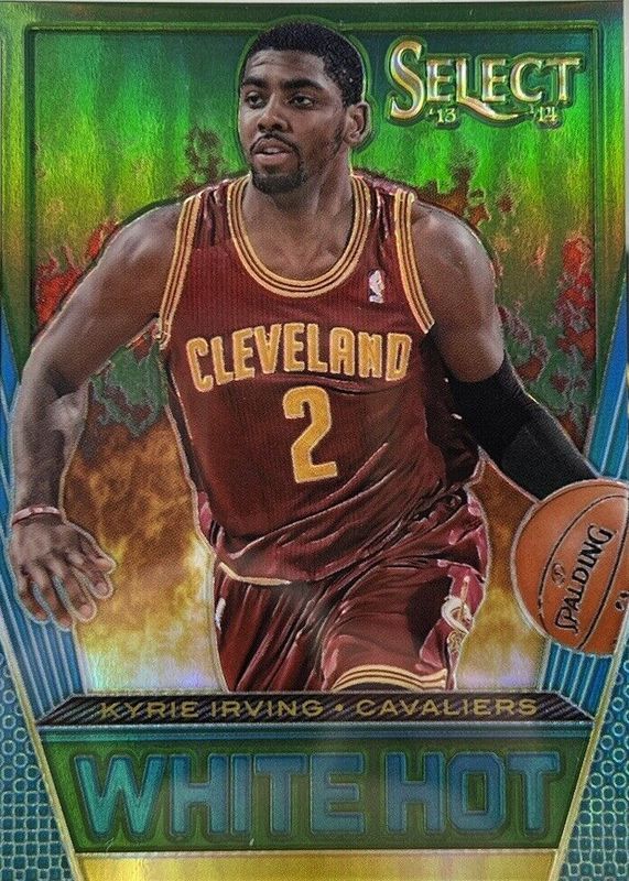 Kyrie Irving 2013 Select #9 White Hot - Green /5 PSA 10