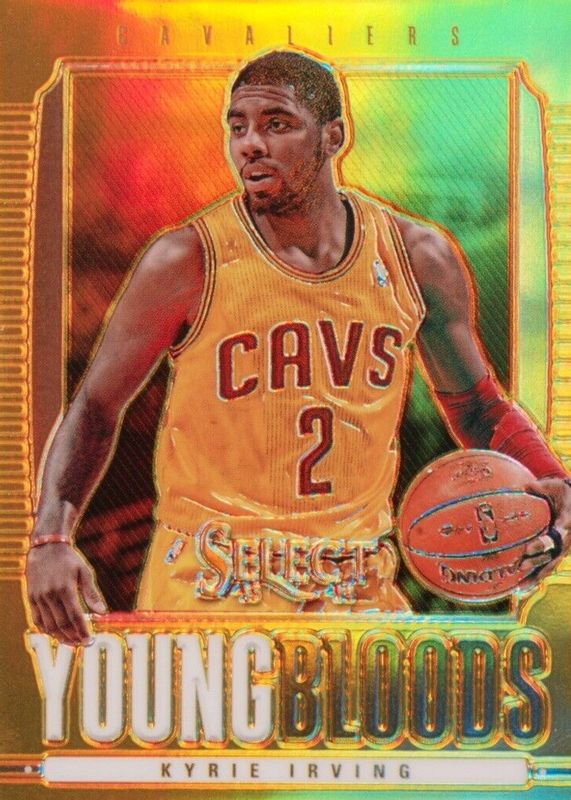 Kyrie Irving 2013 Select #8 Young Bloods - Gold /10 BGS 9.5