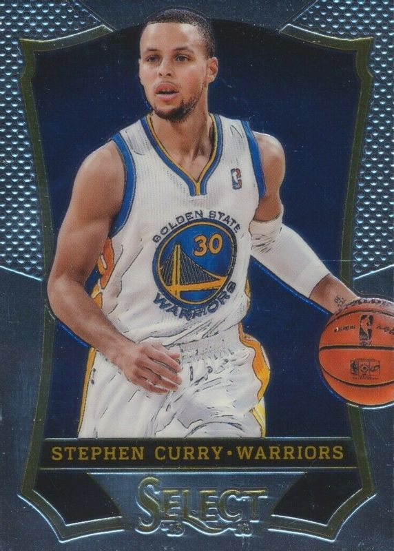 Stephen Curry 2013 Select #86 Base PSA 9