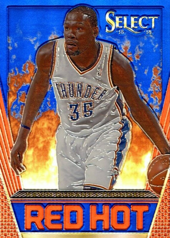 Kevin Durant 2013 Select #13 Red Hot - Blue /49 BGS 9.5