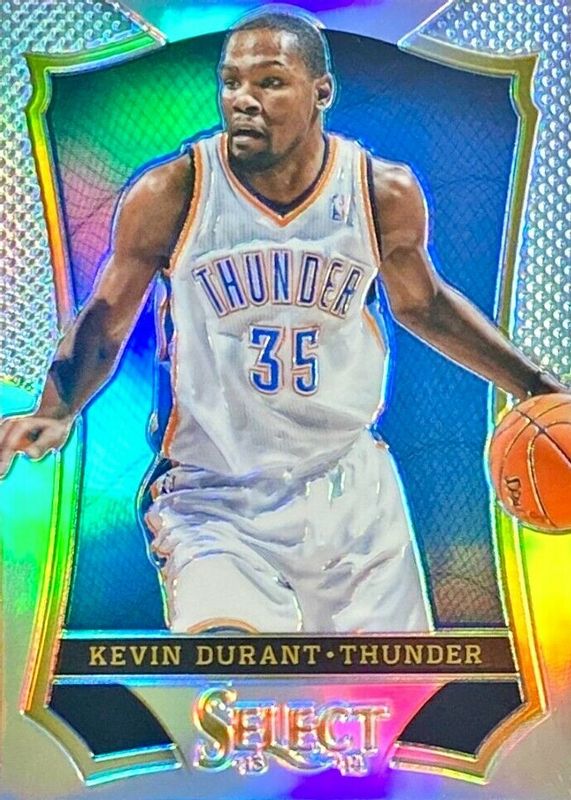 Kevin Durant 2013 Select Silver RAW