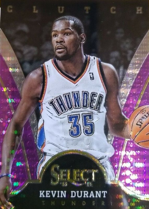 Kevin Durant 2013 Select #7 Clutch - Purple /99 PSA 10