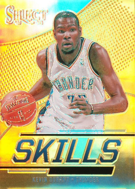 Kevin Durant 2013 Select #15 Skills - Gold /10 PSA 10