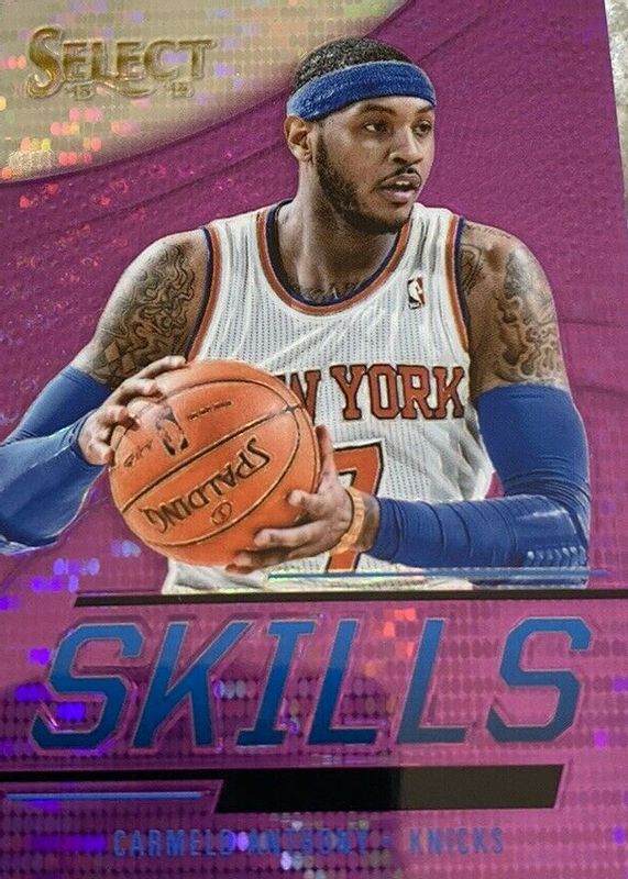 Carmelo Anthony 2013 Select #28 Skills - Purple /99 PSA 10