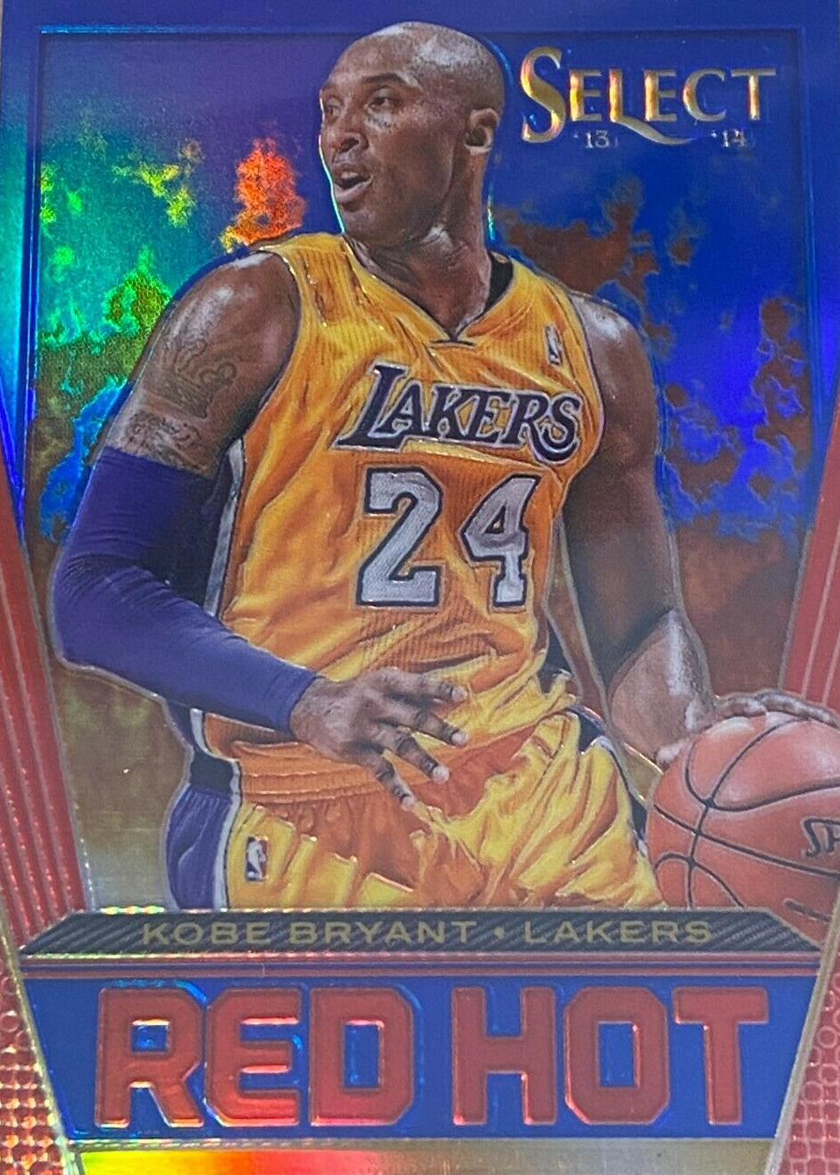 Kobe Bryant 2013 Select #3 Red Hot - Blue /49 Price Guide - Sports