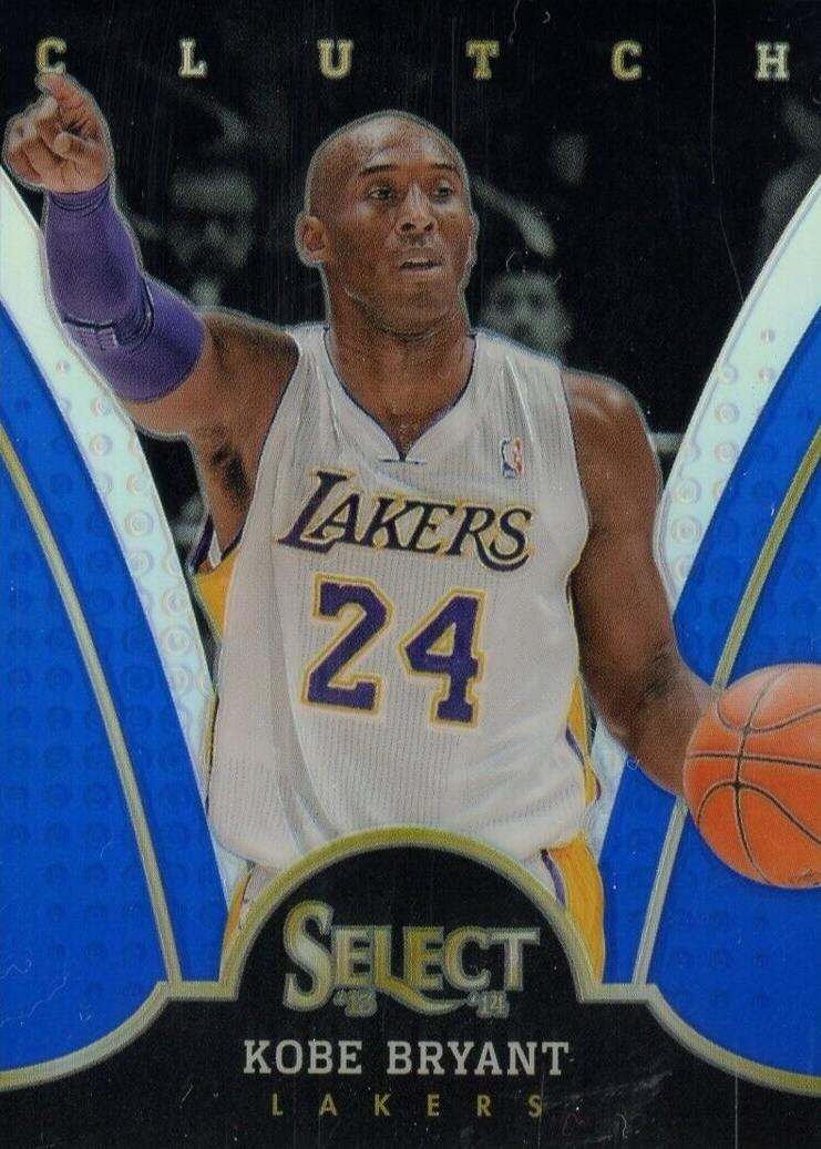 Kobe Bryant 2013 Select #3 Clutch - Blue /49 Price Guide - Sports