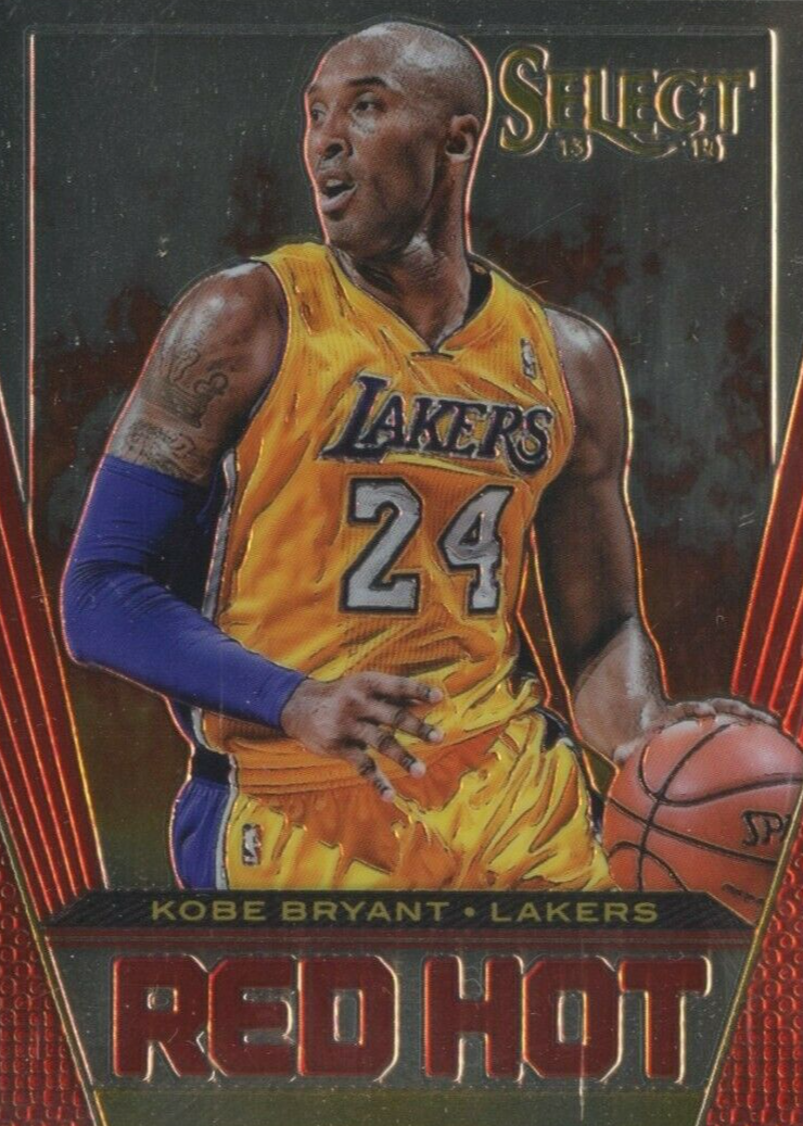 Kobe Bryant 2013 Select #3 Red Hot Price Guide - Sports Card Investor