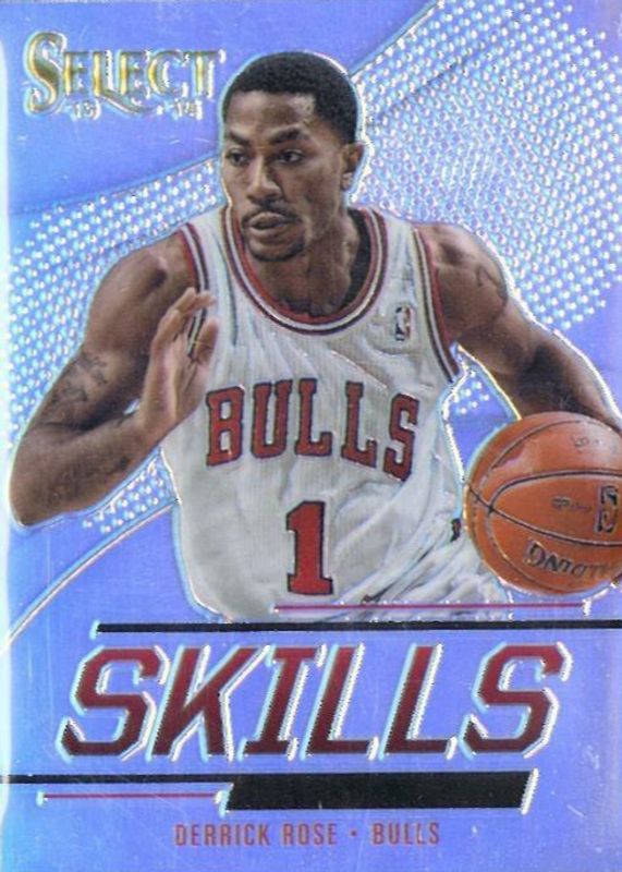 Derrick Rose 2013 Select #19 Skills - Silver SGC 10