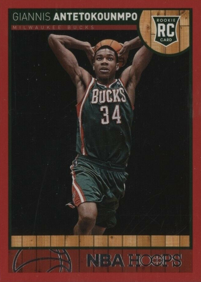 Giannis Antetokounmpo 2013 Hoops #275 Red PSA 10 Price Guide 