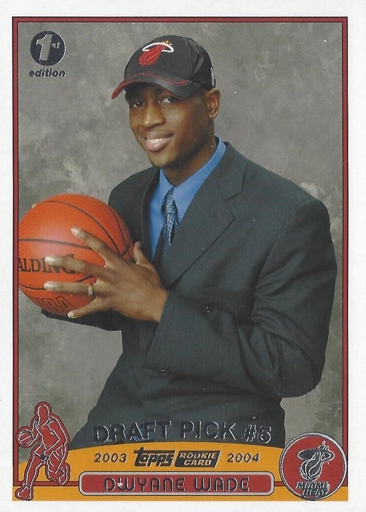 Dwyane Wade 2003 Topps #225 First Edition Price Guide - Sports