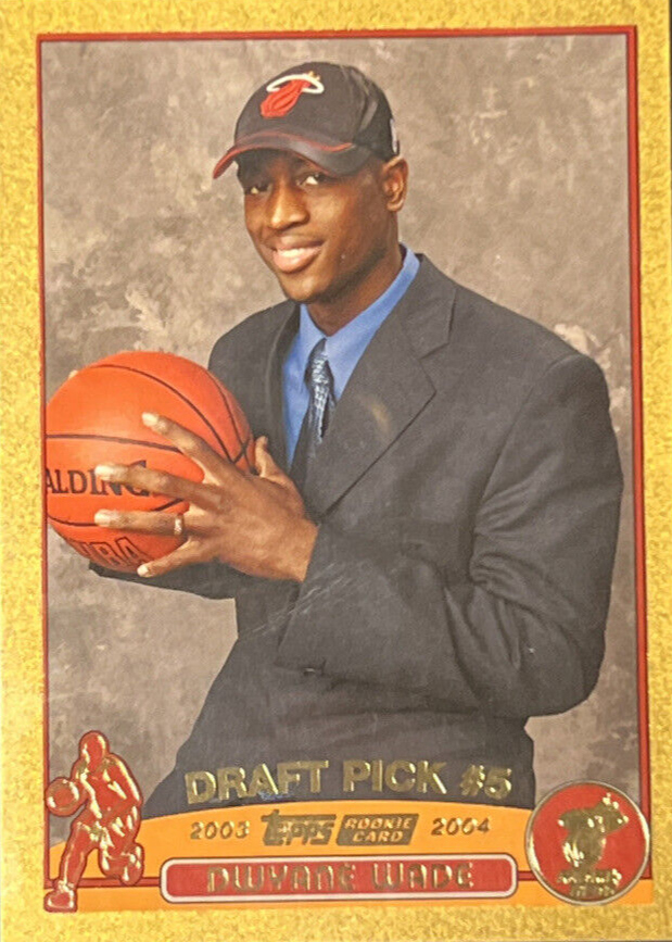 DWYANE WADE ルーキーカード Amazon.com: Dwyane Wade 2003 Topps Basketball Rookie Card RC