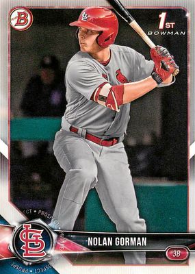 2018 Bowman Draft #BD-117 Base (1st)