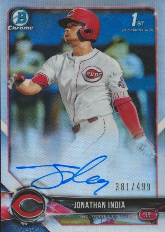 2018 Bowman Draft #CDA-JI Chrome DP Auto - Refractor /499 (1st)