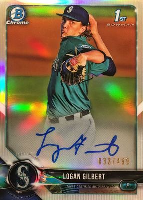 2018 Bowman Draft #CDA-LG Chrome DP Auto - Refractor /499 (1st)