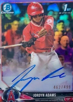 2018 Bowman Draft #CDA-JA Chrome DP Auto - Refractor /499 (1st)