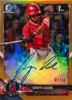 2018 Bowman Draft #CDA-JA Chrome DP Auto - Gold Refractor /50 (1st)