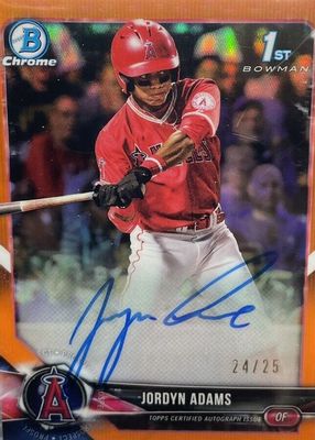 2018 Bowman Draft #CDA-JA Chrome DP Auto - Orange Refractor /25 (1st)