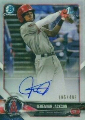 2018 Bowman Draft #CDA-JJ Chrome DP Auto - Refractor /499 (1st)