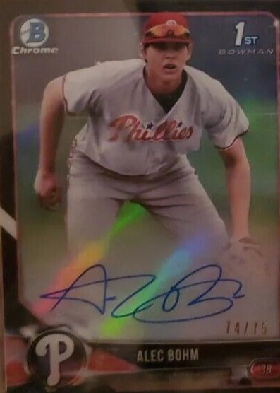 Alec Bohm Baseball Cards Price Guide - Sports Card Investor