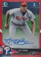 Alec Bohm Baseball Cards Price Guide - Sports Card Investor
