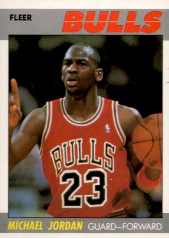 Michael Jordan 1987 Fleer #59 Base