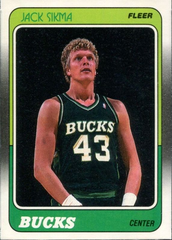 Jack Sikma 1988 Fleer #76 Base PSA 10